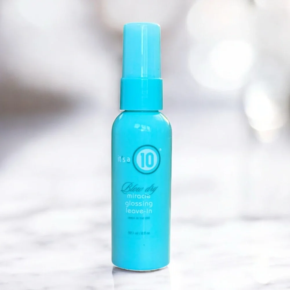 New It’s a 10 Blow Dry Miracle Glossing Leave-In for Perfectly Silky Hair